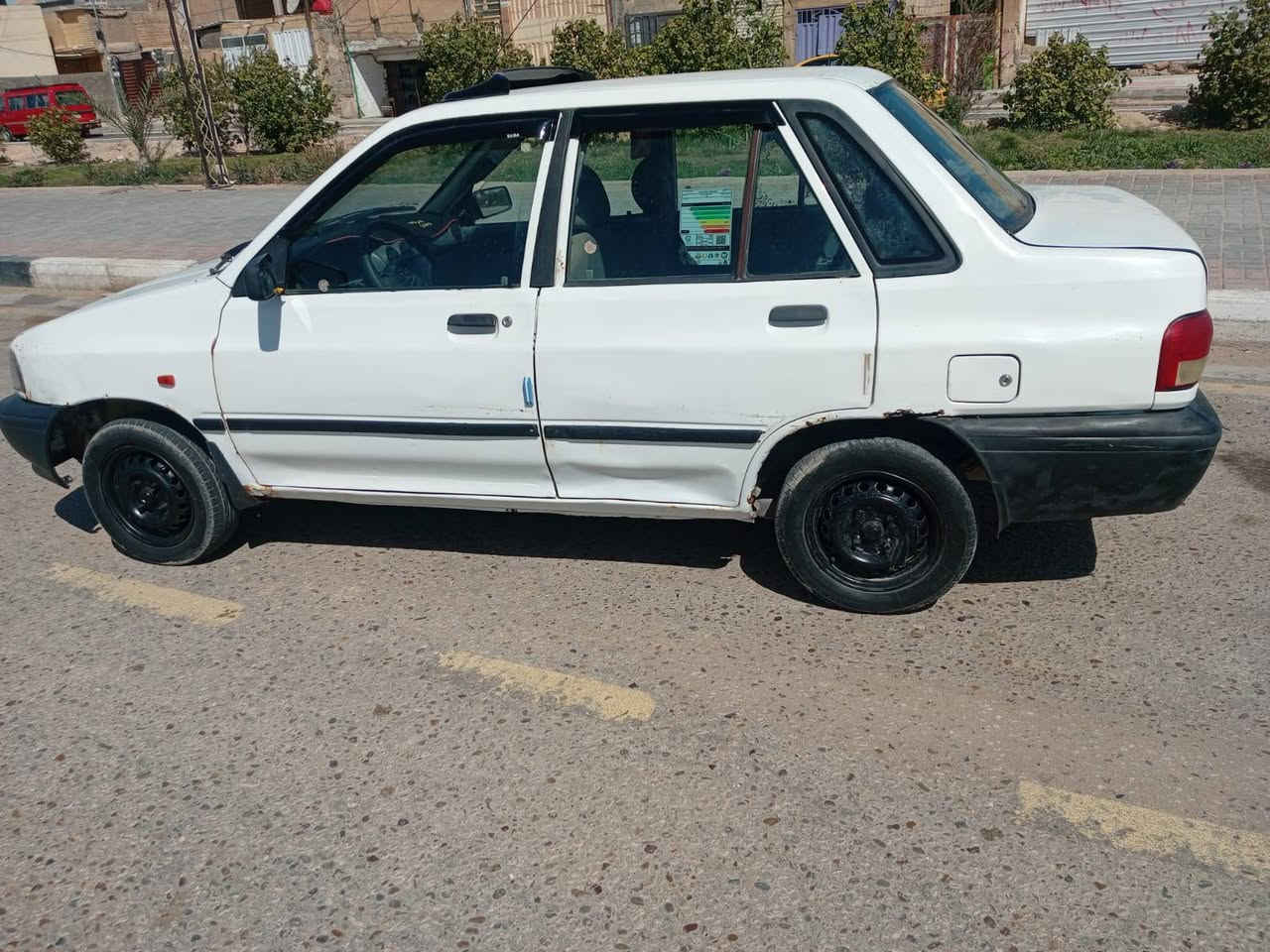 السلام عليكم سايبه موديل 12 رقم قادسيه انكليزي بسم خالي يمي بكربلاء تحويل مباشر مصفره هزة ما ساقطه سنويه لل30 تخم تاير حداديه كهربائيات دواخل كير محرك بي خيط بخار السيارة بلاديه لا صبغ ولا تبديل شواصي واحد مفطور ومعمر تعمير درجه اولى مكاني كربلاء السعر 25 وبيها مجال بسيط كلش ***********
