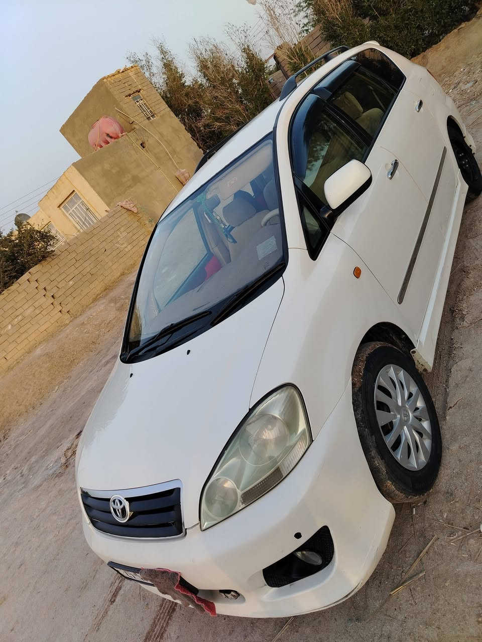 سلام عليكم تويوتا ابصم ٢٠٠١  بأسمي رقم دولي واسط سنويه ل29  مكفوله كير مكينه حداديه تبريد ضربه  تو ويل شاشه كامره أماميه كامره خلفيه   السياره عايد تحويرها يم وسام العبيدي ضفيره وتغليف دشبول وتبريد رايدها 121وبيها مجال مكان السياره ناصريه سوق الشيوخ 
 
 ***********
