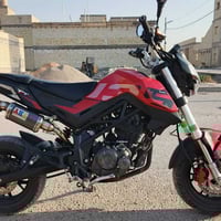 دراجة بنلي 135 مرقمه بغداد جديد مصرالي شهرين من كملتها بأسمي تحويل ثان...