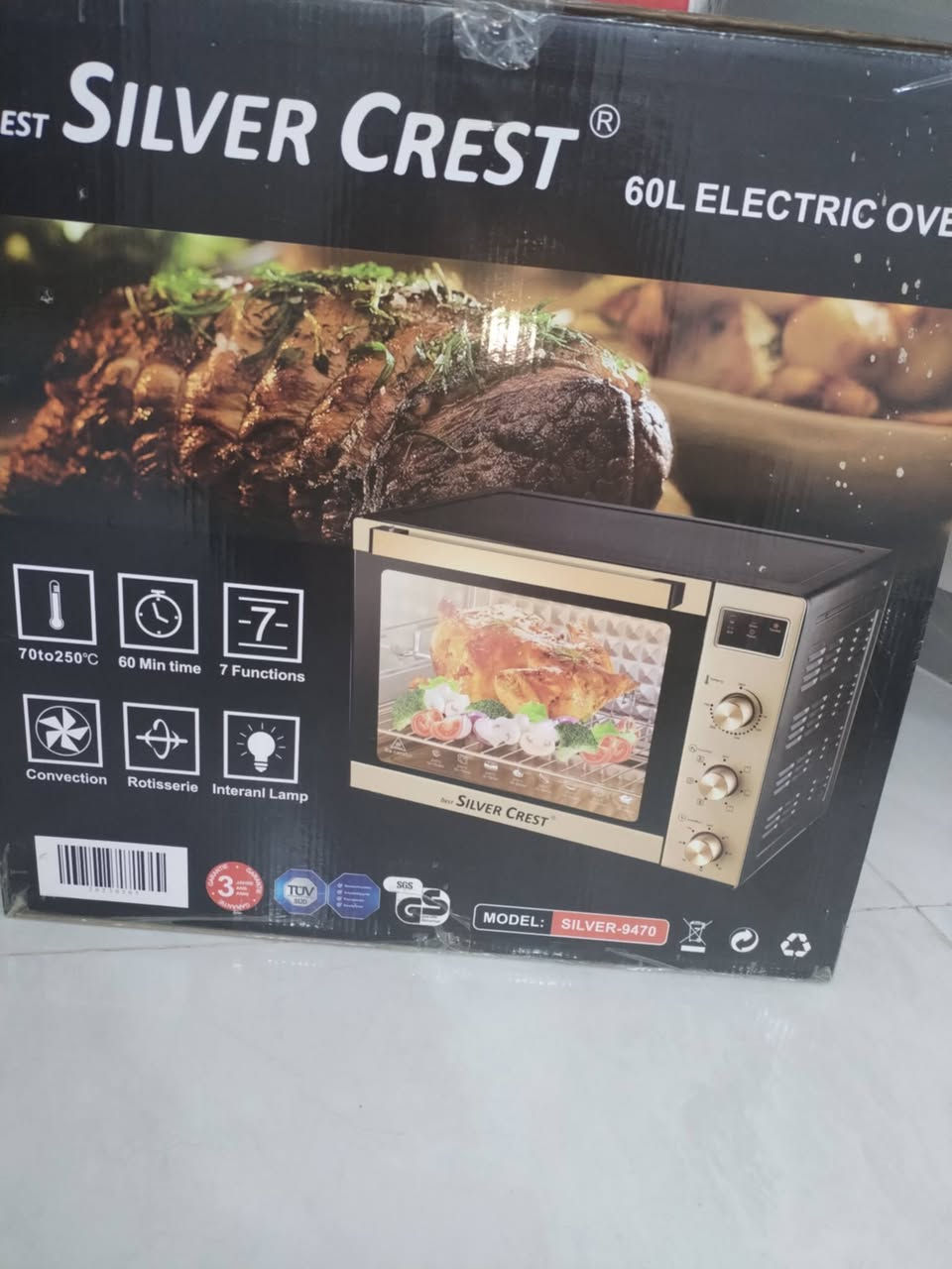 اوفن جديد مامستخدم نوعية سلڤر كراست قياس 60لتر
السعر 100
العنوان صقلاوية ***********
