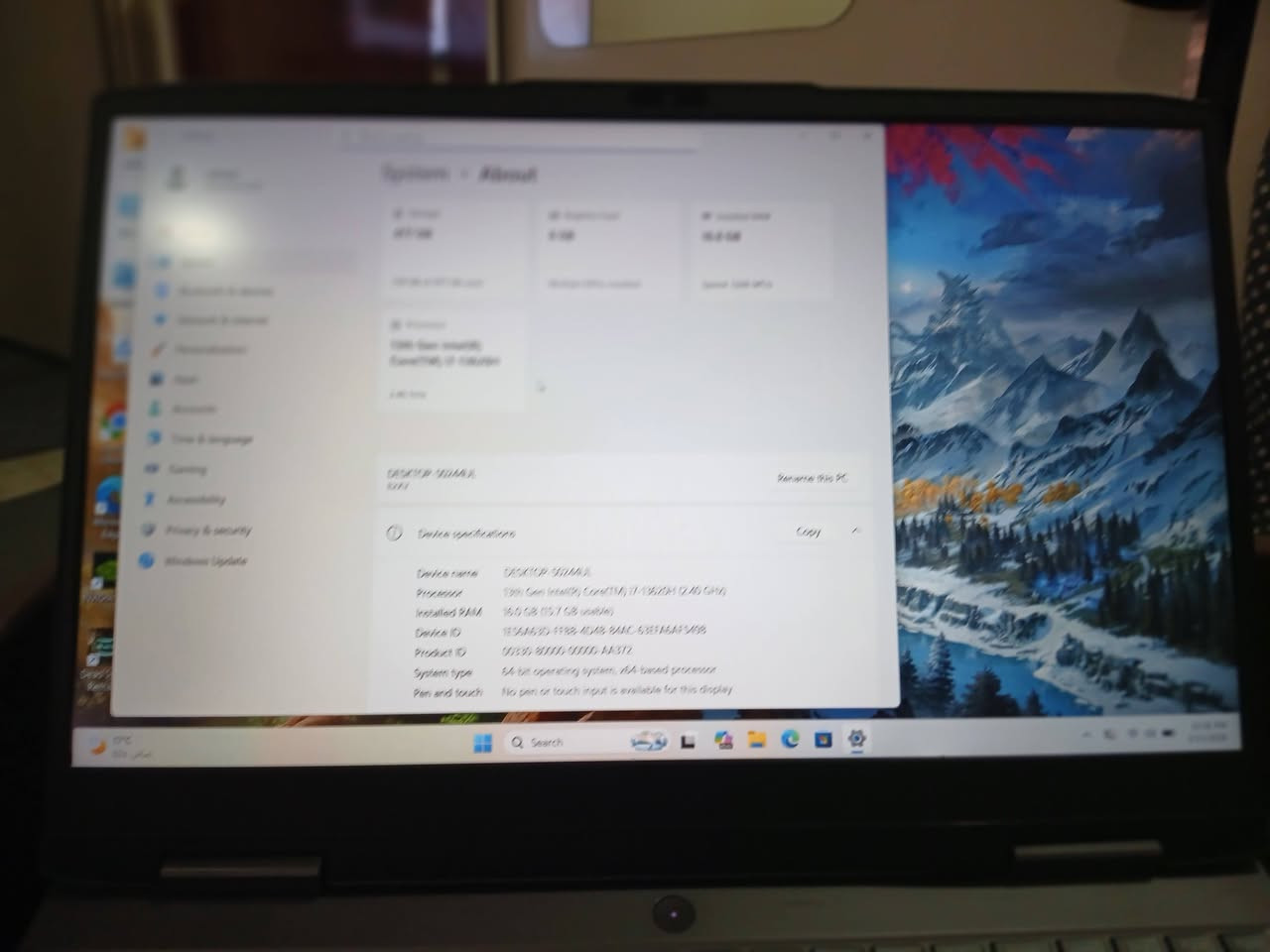 السلام عليكم
السعر ١٠٧٠ مليون وسبعين مكان بغداد ***********
الموصفات 
Lenovo 82xv
Ram 16 ddr 5 5200
Hard m.2 512 g
Cup i7 13620h 
Vga RTX 4050 6 g 95 w
Lcd 1080 full hd 144 h
