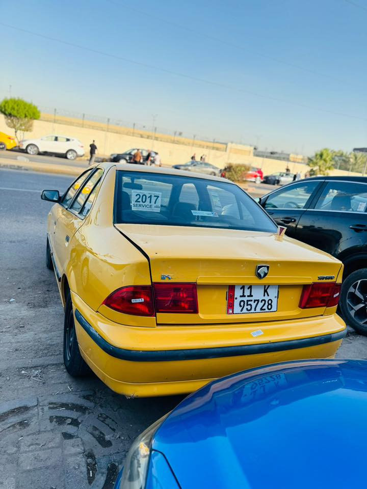 سمند مديل 17 للبيع رقم بغداد انكليزي مصفره هيئه وغرامه كير ومحرك مكفول ضربتها جاملغ امامي  سياره بسمي ***********
