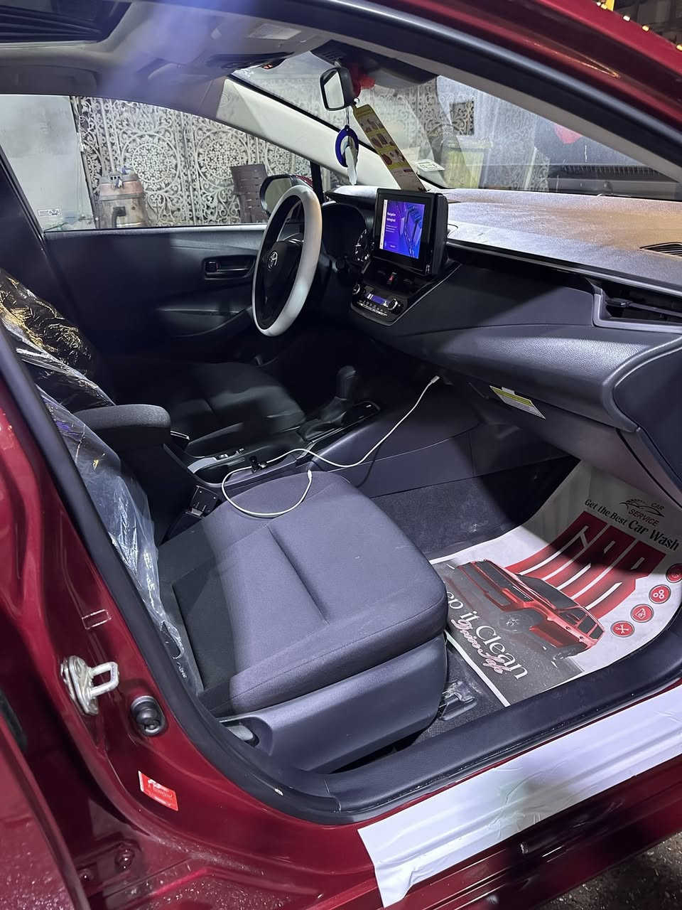 سلام عليكم 
تيوتا كورلا 2023
 محسن فوول مواصفات
دخول جديد ترقم جديد 
بأسمي تحويل مباشر 
تبديل بنيد وجاملغ اكلير 
بدون دواخل بدون ايرباك
جاهزة بدون نقص 
***********
بغداد / الدورة
