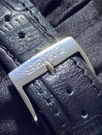 ساعة SEIKO ياباني اصلي بطارية سوبر كوارتز  ستوب وج  كرونوكراف  سناتر ش...