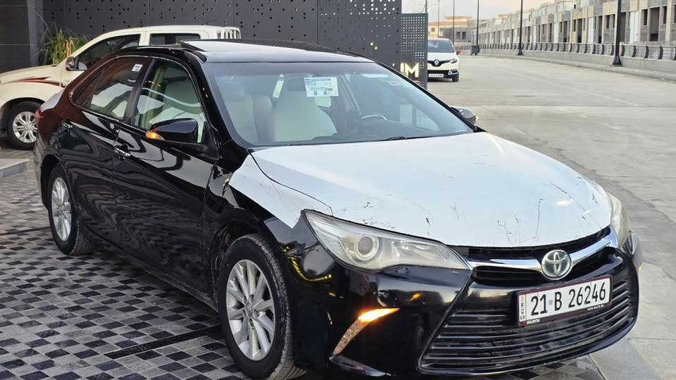 السلام عليكم
للبيع كامري خليجي موديل2016 لمتد 1/1 بيها مكانات ابيع عام السونار داخل المنشور شرط تحويل رقم سليمانيه 
السعر 122 وبيه مجال
مكان السيارة تكريت
***********
