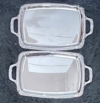 صواني ستانلس • ٥٥سم×٣٣سم • غير مستخدم