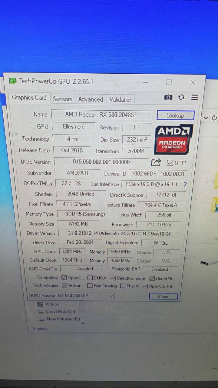 سلام عليكم 

كيس فقط 
معالج i5 4430
رام 16 من Kingston + رام 8 ( تصير 3 قطع رام )
تخزين 500hhd +128 ssd 
باور 290 
و كارت شاشة rx 580 8gb ( فيه مشكلة حرارة ) 

شكد تنطوني بيهة ؟


**إذا كنت صاحب هذا الإعلان وتريد حذفه لأي سبب، رجاءا أرسل رسالة إلى الدعم الفني**