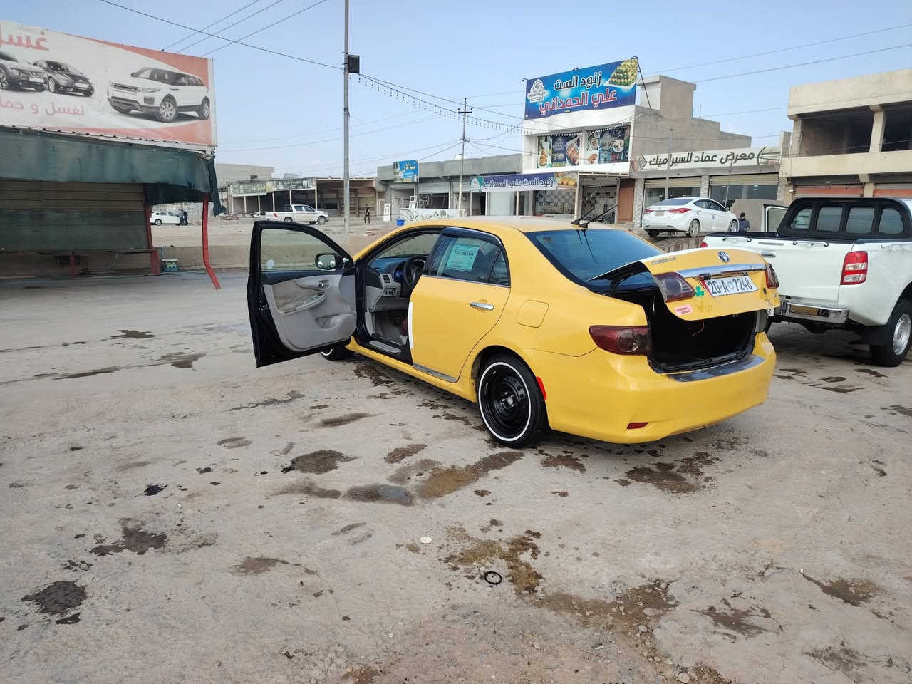 ١٣بدوث تبديل رقم ديالى بسمي منظومه غاز دفتر بنزين صدر جديد تايرات اربعه جديد دوشمه كامل سعره ١٢٨بيه مجال الطيبين يرهم مراوس او بيع مكانه كركوك تحياتي ***********
