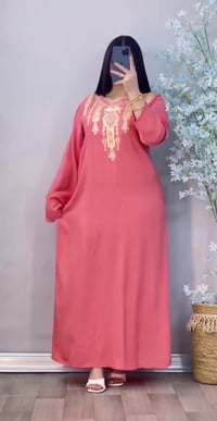 دشداشة نسائي • كشمير إيطالي • مقاسات ٢XL-٥XL