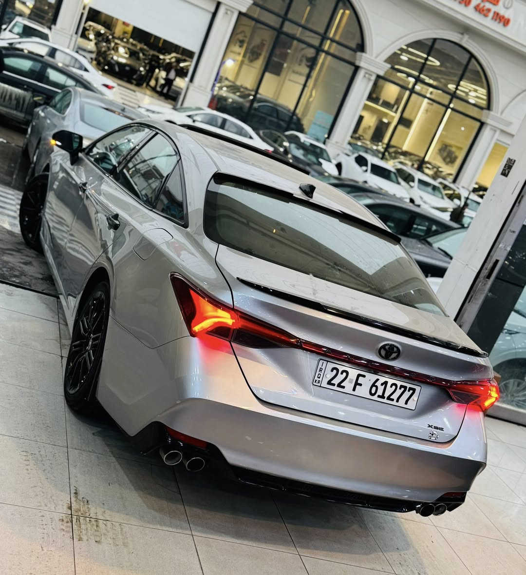 2021 TOYOTA AVALON, NIGHT SHADE
افلون 2021 XSE
رقم أربيل
ماشيه 92 كلو متر 
فول مواصفات
محرك 6 سلندر 
سلايد
بصمة
شاشة
سماعات JBL
شفتات بلستيرن
كشنات جلد وكنتارا
كشنات تدفئة وكهرباء
تحديد مسار 
رادار امامي
رادار جانبي
نظام سبورت-ايكو-نورمال
هاند بريك دكمه
اوتو هولد
تبريد قطعتين
دبل اكزوز
————
السياره جاهزه تريد تحويل او وكاله نفس يوم 
ضررها مال امريكا باب سايق صبغ 
 و بي باب خلفي شبر تعديل 
ارباك بس بردة طالك
————-
مكان سياره أربيل معرض ابراهيم نامق
السعر : :255: بي مجال قليل

***********
***********
