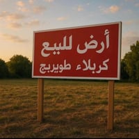 حقل دواجن • كربلاء طويريج • ٤دونم