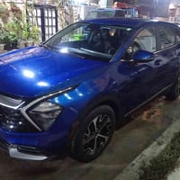 كيا سبورتاج وارد امركي حادث چاملغ خلفي يم قبغ البانزين باب السايق مصبو...