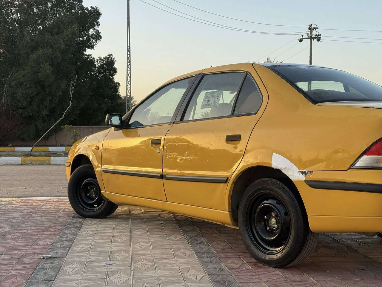 السلام عليكم سمند موديل 2011
رقم ذي قار دولـي 

بـ أسمي تحويل ثاني يوم

رقمها حلو مميز

مصفرة هيئة وغرامات 

كير ومحرك كورلا بيكاتشو حديث 

حداديه خلفية وصدر امامي هسه مسويهن 

تبريدها عوزه بس ربط 

غرفتها وبطاينها نضيفات 

مسجلها راديو وبلوتوث واواكس شغال

سماعات اربعتهن يشتغلن

دوسات هلالات الجاملغ معمرات 

مكينه وكير مكفولات سيارة جاهزة بوجهك للشارع 

السعر المطلوب (35$) وبيها مجال عنواني الناصرية مركز 

واعتذر على الإطالة 

الهاتف :- ***********

(مـــــكــــلــف بــالــنشـــــر )
