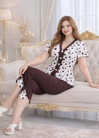 برمودا تركي • مقاسات ٢x-٥x • توصيل