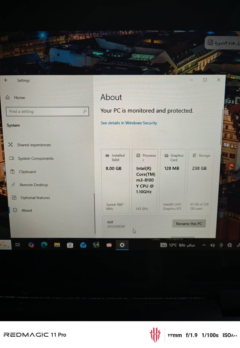 سلام عليكم حاسبه للبيع 250الف وبيها مجال كربلاء طويريج مكاني ***********
التخزين 256G الرام 8G

الشاشة : 11 إنج لمس

خفيف الوزن وبطارية جيدة

جهاز نظيف بنسبة 95
