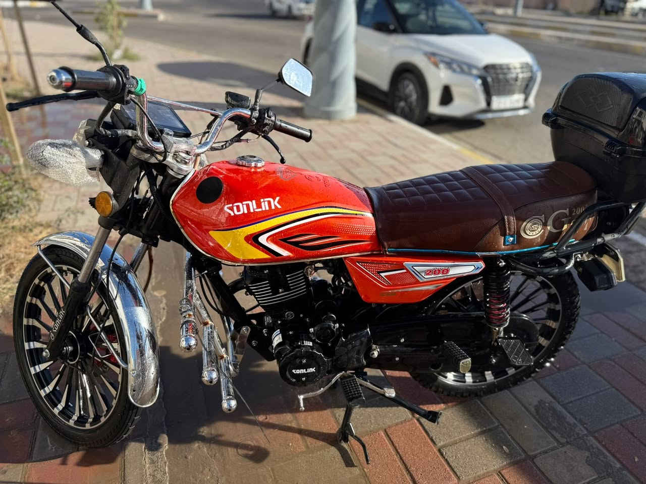 دراجه سونك موديل 2024
دراجه نضيفه مثل ما موضح كدامكم 
السعر 750 وبي مجال 
لشراي اتصل ع هذا الرقم ***********
