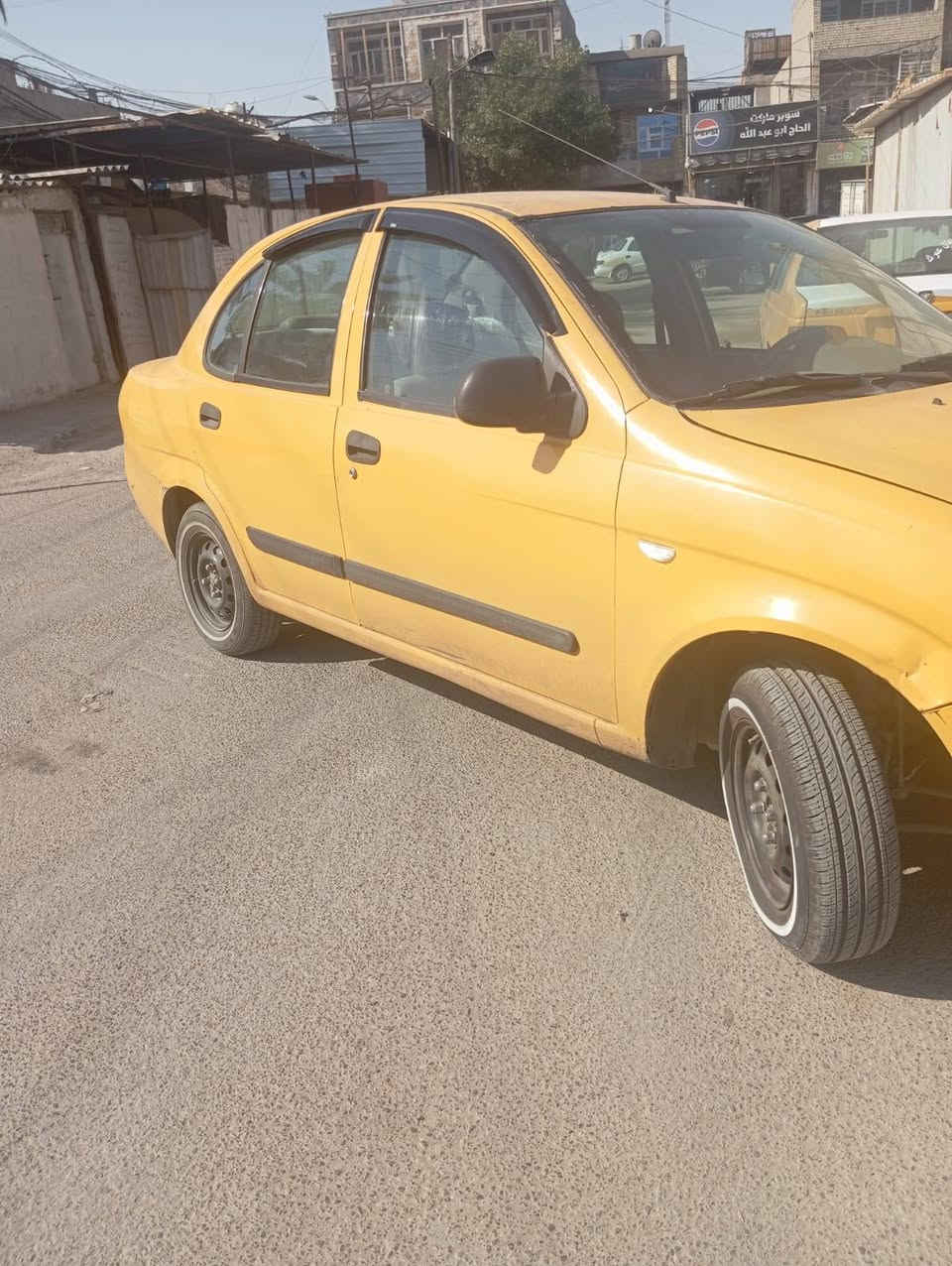 سلام عليكم طيبه حلوه مرتبه مال شغل  كامله من كلشي ناقصها بس تبريد كير مكينه مكفولات تايرات جديده مثل مشوف بلصوره كشير زين مرتب باتري جديد جامه امامه جديده مابهها شخط  السياره بس ولد من منطقتنه  ملاحضه بس البنيد مبدل مكاني بغداد الزعفرانيه شراي اتصل وبيك خير وتدلل وبيها مجال  ***********) (*********** متواجد فيس واتساب بغداد, العراق
