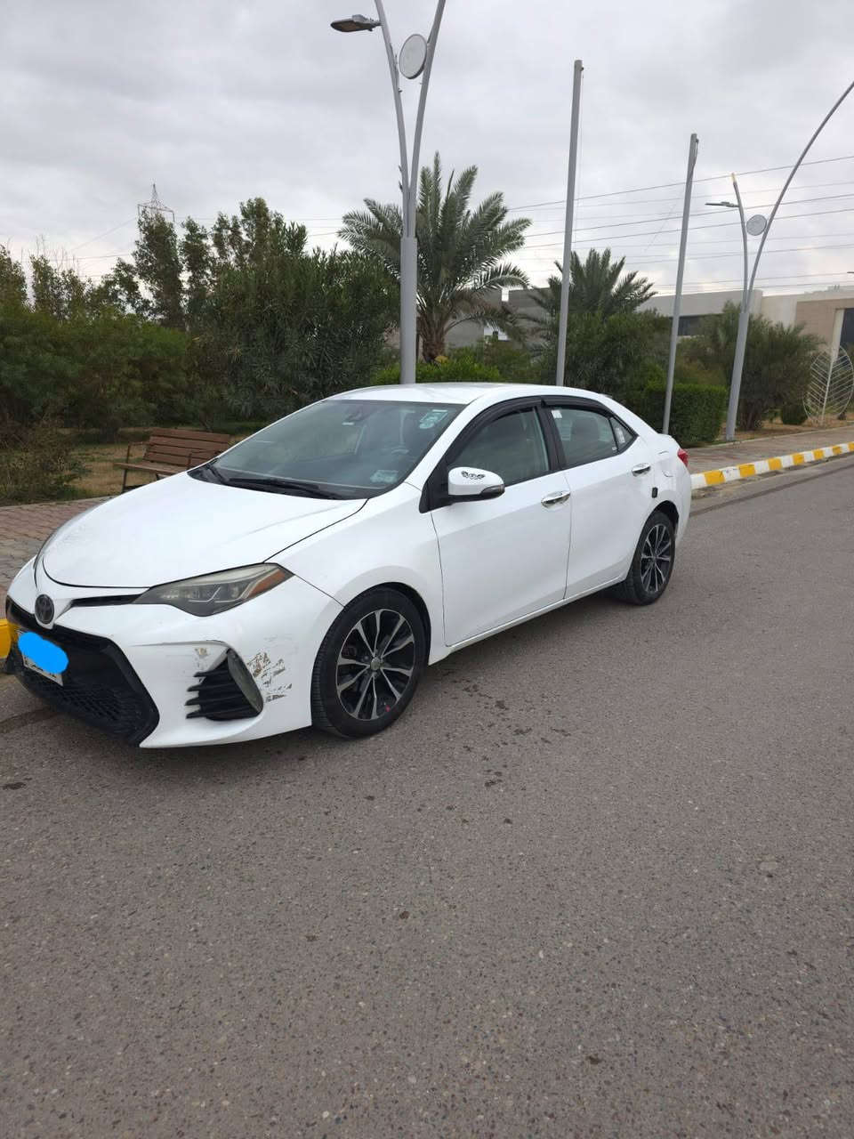 السلام عليكم ورحمة الله وبركاته
من رخصة الادمن 

كورلا موديل 2019 لون أبيض ثلجي وارد كندي Se

ضرر جاملغ + خشم البنيد رقم بغداد ألماني شرط التحويل 

السعر 153 وبيها مجال
للاستفسار الاتصال ع الرقم ***********

مكان السيارة صلاح الدين / تكريت
