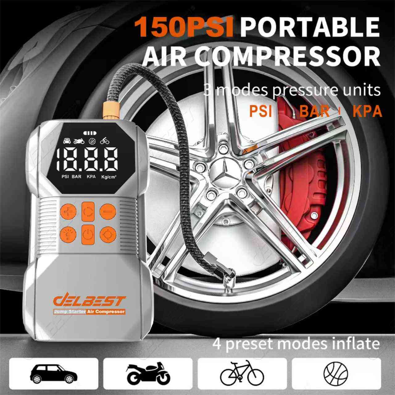 #Power Car
🚗🚗توصيل مجاني 🚗🚗👍
 متوفر جمله وا  مفرد 
السعر 75 الف مع توصيل مجاني 
بطاريه 18000mAh
محرك بنزين 6 سلندر 
محرك كاز 5 سلندر 
PRODUCT PARAMETER
<
LSEETEP
Battery Capacity:18000mAh
Type-C Input: 5V/3A, 9V/2A,12V/1.5A
6.0L Gas
5.0L Diesel
USB1 Output: 5V/2.1A
Start/Peak Current: 700A/1400A
Cycle Life: 1000 times
Work Temperature:-20°~+60℃
Size:103x66x180mm

✨ الميزات الأساسية التي لا يمكنك الاستغناء عنها:
⚡ بادئ تشغيل السيارة (Jump Starter) القوي:
انسَ كابلات التوصيل المعقدة والاعتماد على سيارة أخرى.
يشغل سيارتك على الفور (السيارات، الشاحنات الصغيرة، الدراجات النارية) حتى مع البطاريات الميتة تمامًا.
💨 منفاخ الإطارات الرقمي (Air Compressor):
يضبط ضغط الإطارات بدقة وسرعة (مضخة هواء قوية).
شاشة رقمية لضبط الضغط المطلوب تلقائيًا، يتوقف بمجرد الوصول للضغط المحدد.
مثالي للإطارات، الدراجات، الكرات، والمراتب الهوائية.
💡 مصباح طوارئ LED متعدد الأوضاع:
إضاءة ساطعة للعمل ليلاً.
وضع الوميض التحذيري (SOS) الأحمر والأزرق للسلامة على الطريق في حالات الخطر.
🔋 بنك طاقة (Power Bank):
مزود بمخارج USB لشحن هاتفك المحمول والأجهزة اللوحية أثناء التنقل.
🎁 احصل على نسختك الآن!
لا تدع أعطال الطريق تضيع وقتك أو تعرضك للخطر. استثمر في سلامتك وراحة بالك.
اضغط هنا للطلب أو اتصل بنا الآن!
@أبرز المعجبين @أبرز المعجبين Power Car باور كار الرمادي, الأنبار


**إذا كنت صاحب هذا الإعلان وتريد حذفه لأي سبب، رجاءا أرسل رسالة إلى الدعم الفني**