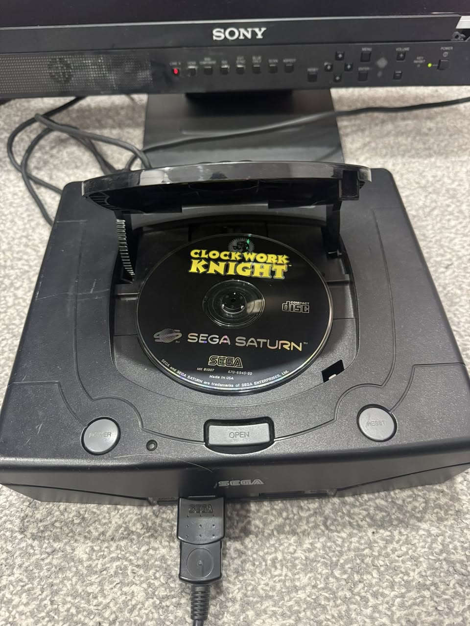سيكا ساترن مودل ٢ ريجن PAL
الجهاز شغال وسحبه سريع جدا
وياه جوستك اصلي وفيشه اصلية
وياه لعبه clock work knight اصليه
السعر ١٥٠ الف
بغداد لا يوجد توصيل
لعبه Virtua Fighter 2 اوربي اصلية كامله 
السعر ٣٥ الف


**إذا كنت صاحب هذا الإعلان وتريد حذفه لأي سبب، رجاءا أرسل رسالة إلى الدعم الفني**