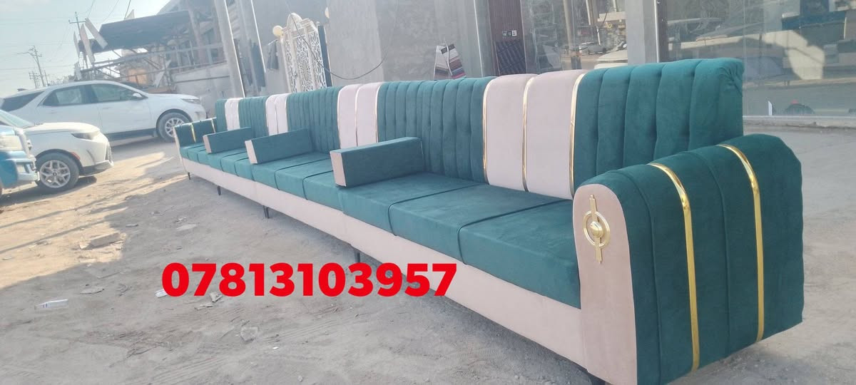 🔹عرض المده محدوده🇮🇶🔹
(95) الف سعر متر الديوان
🔹لسنا الوحيدون ولكن للافضل 😳
🔹#احذرالتقليد💯🇮🇶 
🔹انتبه عملنا فقط تسكام  /🇮🇶 نستبدل المستخدم بالجديد
   🌞🔹عرض يفلش السوك 🔹🌞
🔹 عمله بالنقد والقسط.
🔹سعر تخم مودرن 600 الف دينار 
🔹سعر متر ديوان 95 الف دينار 🎖️
🔹سعر ديوان 10 مقعد 500الف فقط
🔹شغل درجه اولى ضمان الجوده لمده 8سنوات 🛋️
🔹نوع خشب روسي كله بلوك اسود سفنج اكستره 
🔹ما عليك بس تختار لموديل ولون💚
🔹لدينا كادر لأخذ قياس حسب طلب🚕
🔹خدمه التوصيل الجميع المحافضات 🛻
🔹لحجز واتساب ***********///***********📱
🔹العرض الفتره محدوده
🔹الحله شارع 80 مقابيل البيت الذهبي للتقسيط 
🔹معمل ومعرض  الاخوين.  لتخم وديوان 
***********📞📞
