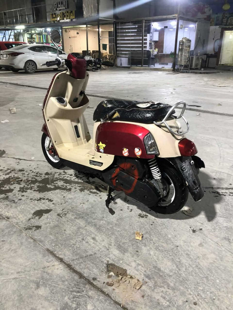 دراجه بوليس للبيع نوزل كله شغاله لدرجة ما مفتوحه كله شغاله بيها صوت بل تفيلس فقط لسعر ٥٢٥ قفل مكان بابل لمسيب ***********
