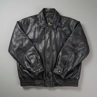 قمصلة جلد رجالي • إنديان • أسود