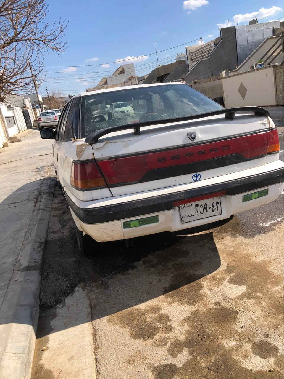 دايؤ  ئيسپرؤ  مؤديل١٩٩٦ گيرو مه كينه به شه رت  ئه ولياتى  به شه رت   سه ياره كه جايزه مالى فه قيره  تونوو تؤله كاره باى مه زبوته  
فرؤشتنوو گؤرينه وه السليمانية, العراق


**إذا كنت صاحب هذا الإعلان وتريد حذفه لأي سبب، رجاءا أرسل رسالة إلى الدعم الفني**