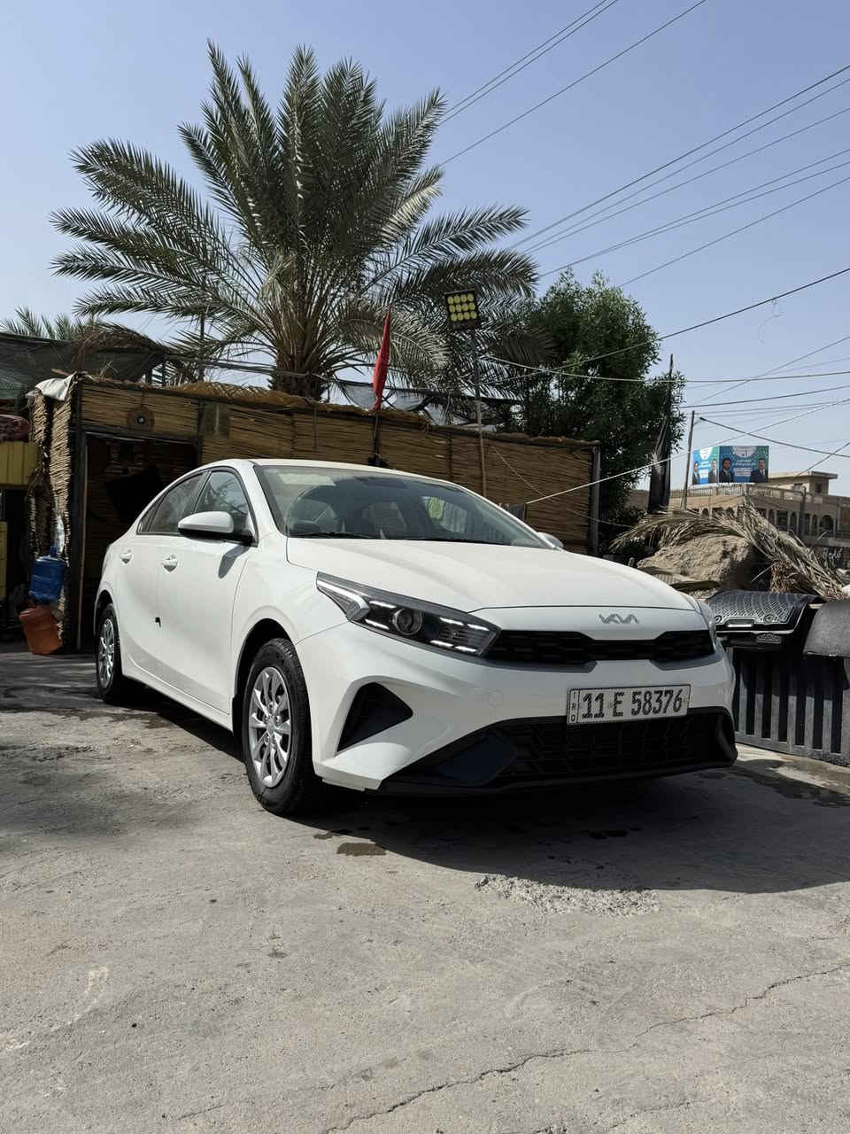 تحيه طيبه
للبيع كيا سيراتو 2024 ماشيه 26 نص فول مكينه 2000 داخل لونين السياره مكفوله من كلشي ع وضع الزيرو بسمي
مدوشمه عام وكامله بدون اي نقص 
السعر 188 وبيه مجال بسيط
مكاني بغداد الغزاليه
***********
