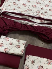 ٤ مخدات • تلبيس لاستيك • كفر لحاف سحاب