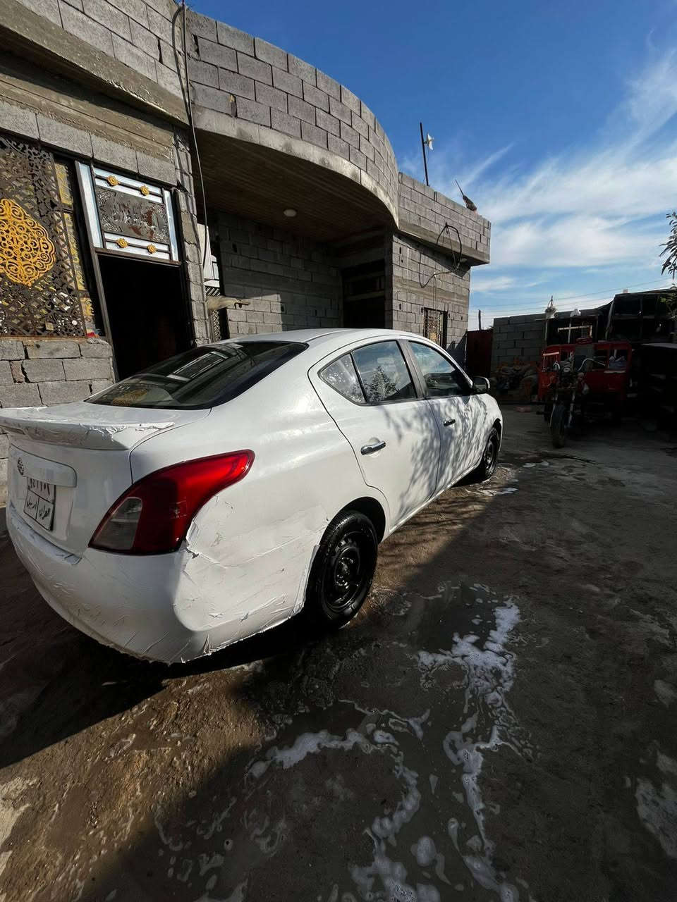 سلام عليكم نيسان ادوات اداوات سني كصه جنطه جام اربع دكم تبريد قطعتين سياره جاهزه كبل لشارع مكينه بل جيس ستوني شادها تبريد ثلج متومه طبق لصل سنويه وارقام ومرمزه عل شاصي سياره حلوه وخير من لله كيرها يخبل سيارحلوه وما مشبوها بل شارع صارلها فوك لسنه عدي محد وكفني رحمه لوالديك لمو شراي لا يتصل مكاني بصره 
***********هاذ رقمي وتساب وعل شريحه سعر 42وبيها مجال
