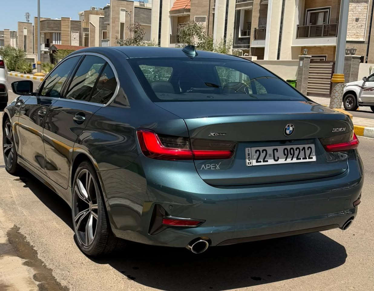 Bmw 330i xdrive 2021

وارد امريكي ، قطعتين فقط ( جاملغ + بنيد ) 
ايرباك بردة + دشبول 
رقم اربيل 
ماشية ٥٥ الف كيلومتر ( ٣٣ الف ميل ) 

مواصفاتها كلش حلوة 
تشغيل عن بعد 
عرض ع الجامة ( هيد اب دسبلي ) 
نقاط عمياء 

عينة دجتل 
مقاعد جلد كهرباء + تدفئة 
سستم صوت Hi-Fi

مكان السيارة البصرة مركز المدينة
للبيع بسعر 25,600 دولار 

للتواصل على الخاص أو الرقم التالي 
***********
