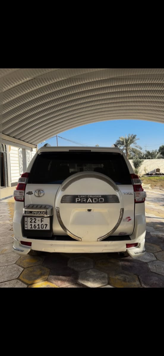 سلام عليكم تيوته برادو مديل 2010محدثه 2017سياره جديده معنه الكلمه كفاله عامه غير نص باب خلفي بدون لا فتح ولا معجون اثر شخط والباقي كفاله رقم اربيل دولي سياره فول مواصفات دبل سبير دبل تانكي شاشه جبيره تبريد 3قطع سبعه راكب منضومه زنون جديده سياره مال جناي سعر 215وبيه مجال بسيط مكاني نجف الستفسار ‬ ‭0773 721 4354‬
