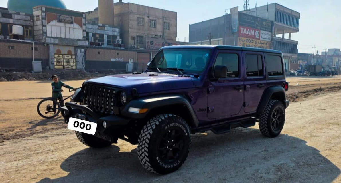 السلام عليكم 
للبيع رانكلر مديل 2023
ماشيه ٢٦ الف مايل 
رقم بغداد 
اربعه توربو 
السياره مكفوله من الصبغ والفتح 
فقط بيه تعديل بارد واضح بل صور
مكان السياره بصره 
سعر 300 بيه مجال 
***********
