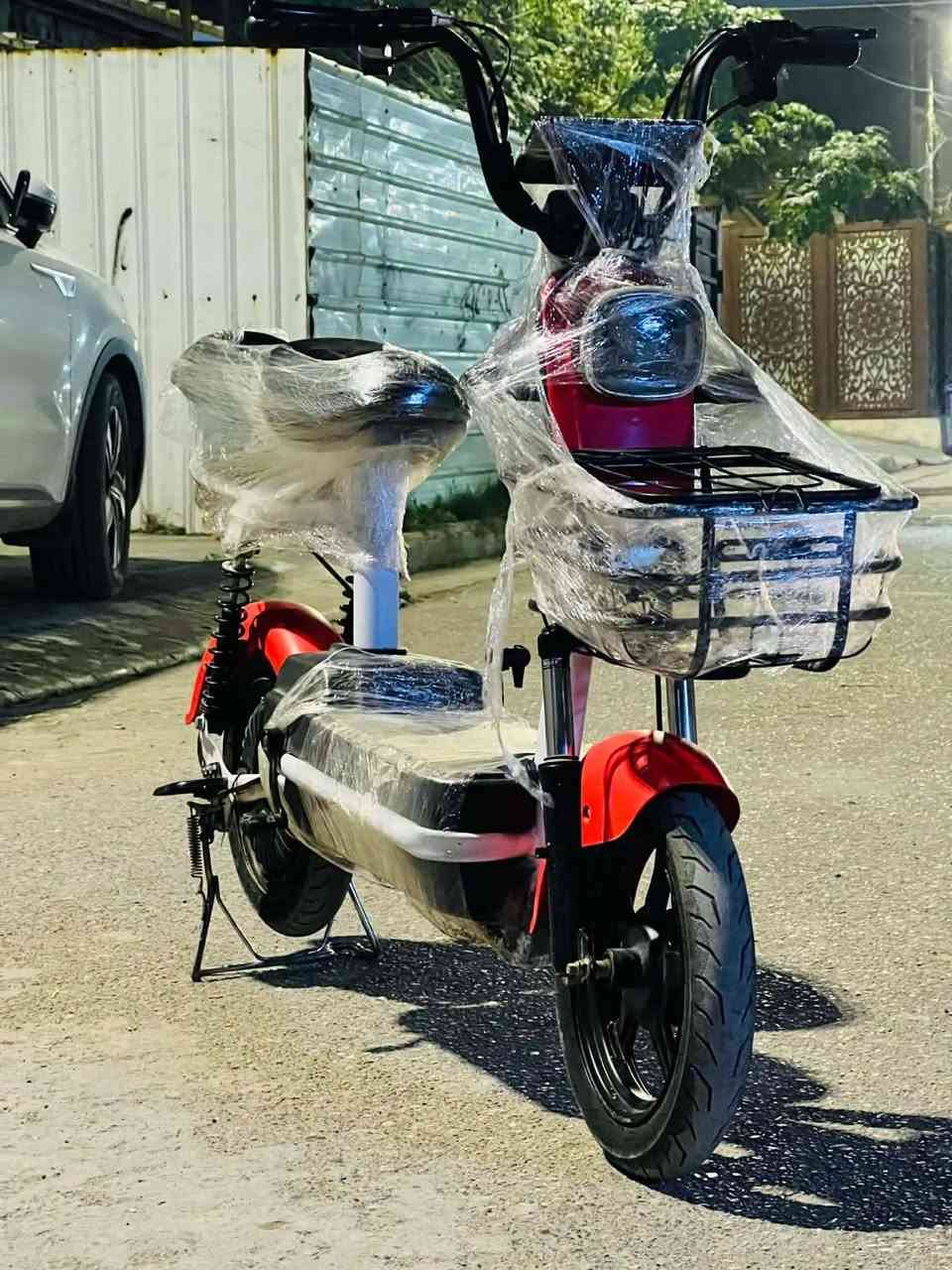 السلام عليكم دراجه شحنه حجم 14 دراجه بعدها بل نايلون دراجه فول بيها 3 سرع الدراجه سرعتها 45 دراجه كامله من كل النواحي سعرها 350 الف مكاني بغداد الزعفرانيه لايت عالي ناصي الدراجه اربع بطاريات الشحنه الوحده 30 كيلو شاشه ايباد
للإستفسار الاتصال ***********
