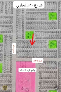 كوباني بالوسط • قطعة ١٠٠م • طابو صرف