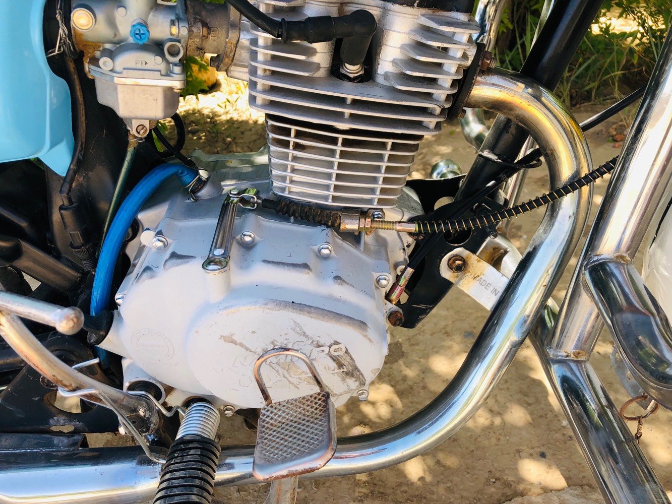 الشرقاط ساحل الايسر قرية شاطي الجدر موطور للبيع موديل 2020معمره مره وحده وكلشي شغال بي