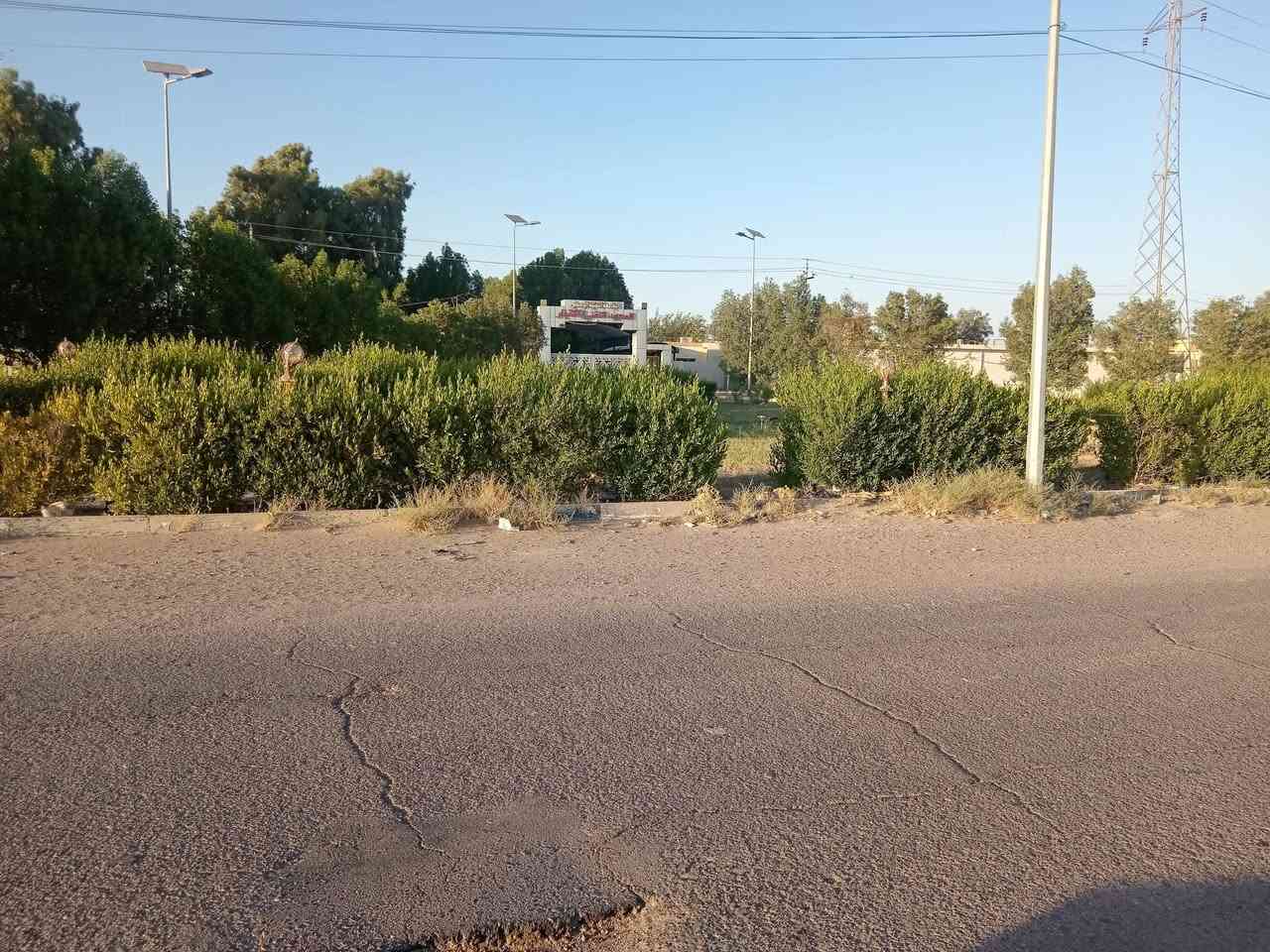 قطعه أرض طابو صرف
مساحه 250متر
شارع 20
بل قرب  من معهد الفني
تحويل مباشر قرب شارع عام
سعر 14 مليون او بيها مجال 
الاستفسار الاتصال
***********
***********
