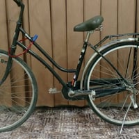 دراجة • أسود • وردي