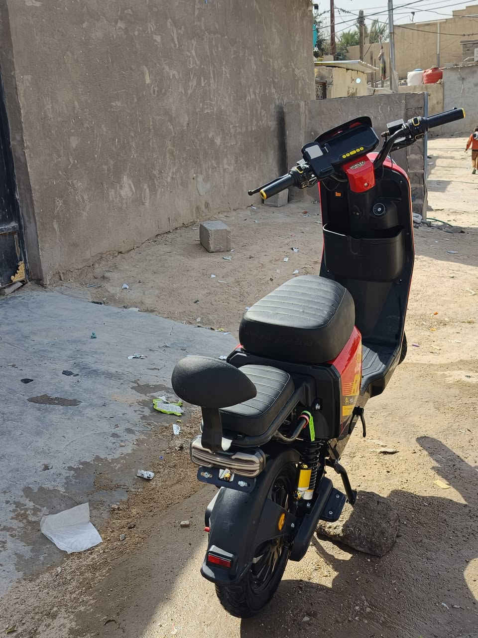 ار 11 لبيع دراجه اخت الجديده صارله شهر ونص من اشتريته جديده موديل 2026 32 امبير ونلي مع وصل باسمي سعر الدراجه 625 متواجد واتساب *********** مو شراي لاتراسل
