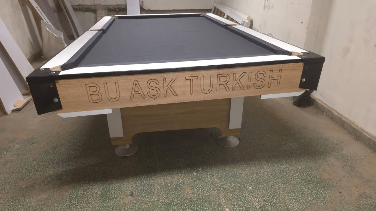 🎱 ميز تركش – جودة تدوم وثقة مضمونة
تصميم أنيق وأداء احترافي يناسب القاعات والمزارع والبيوت.
✅ ضمان 10 سنوات على الهيكل والجودة.

📞 *********** واتساب فقط
MF_Billiard 🎱
