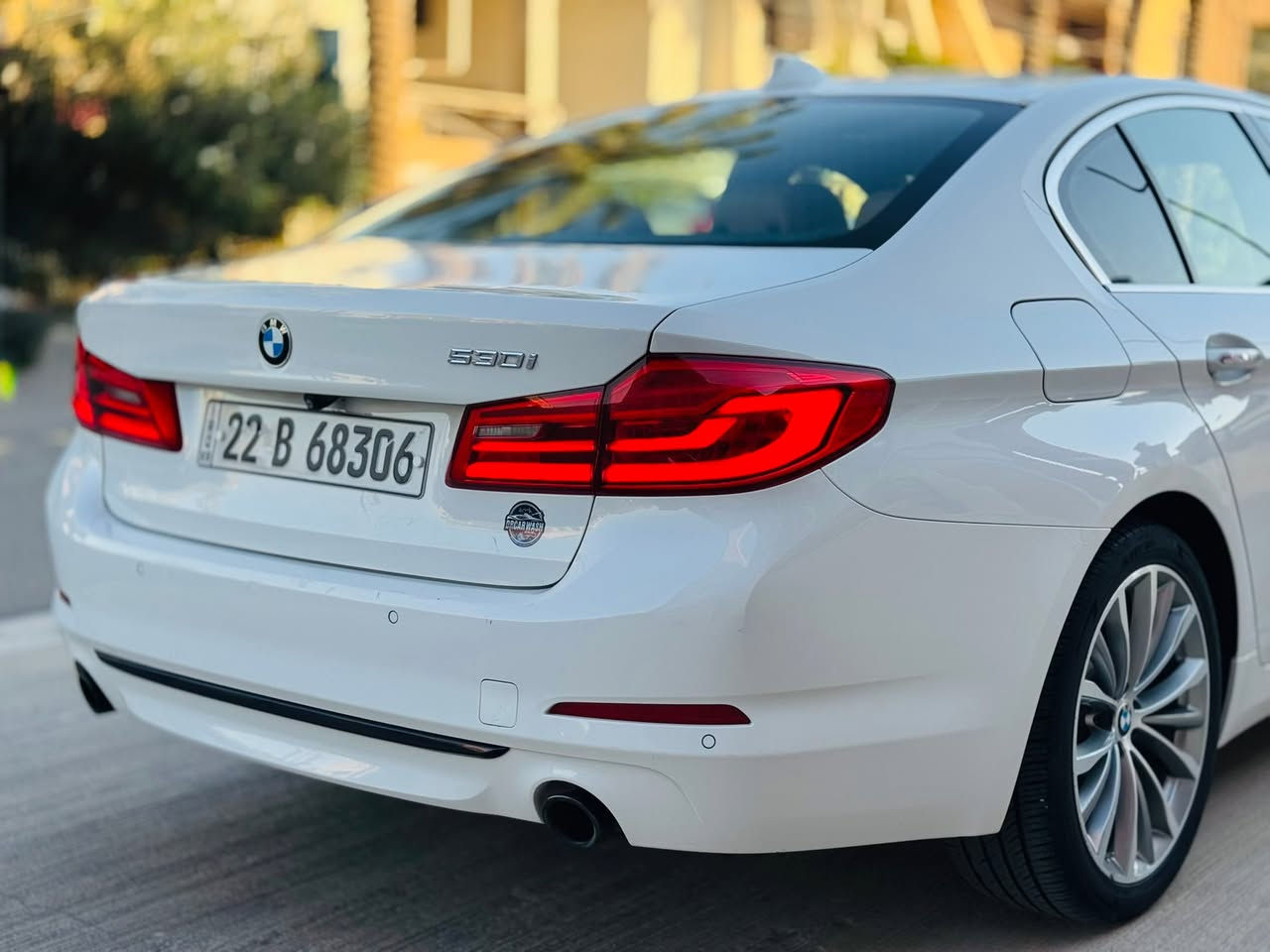 السلام عليكم BMW 2018 530i للبيع السيارة
كلين تايتل كفالة عامةالسيارة جدا نظيفة ومابيها اي نقص 

داخل مشمشي محرك كير كفاله

السيارة ماشية 124 الف 

السيارة رقم اربيل تحويل او وكالة 

مكان السيارة بغداد 

للاتصال// ***********
للاتصال// ***********
