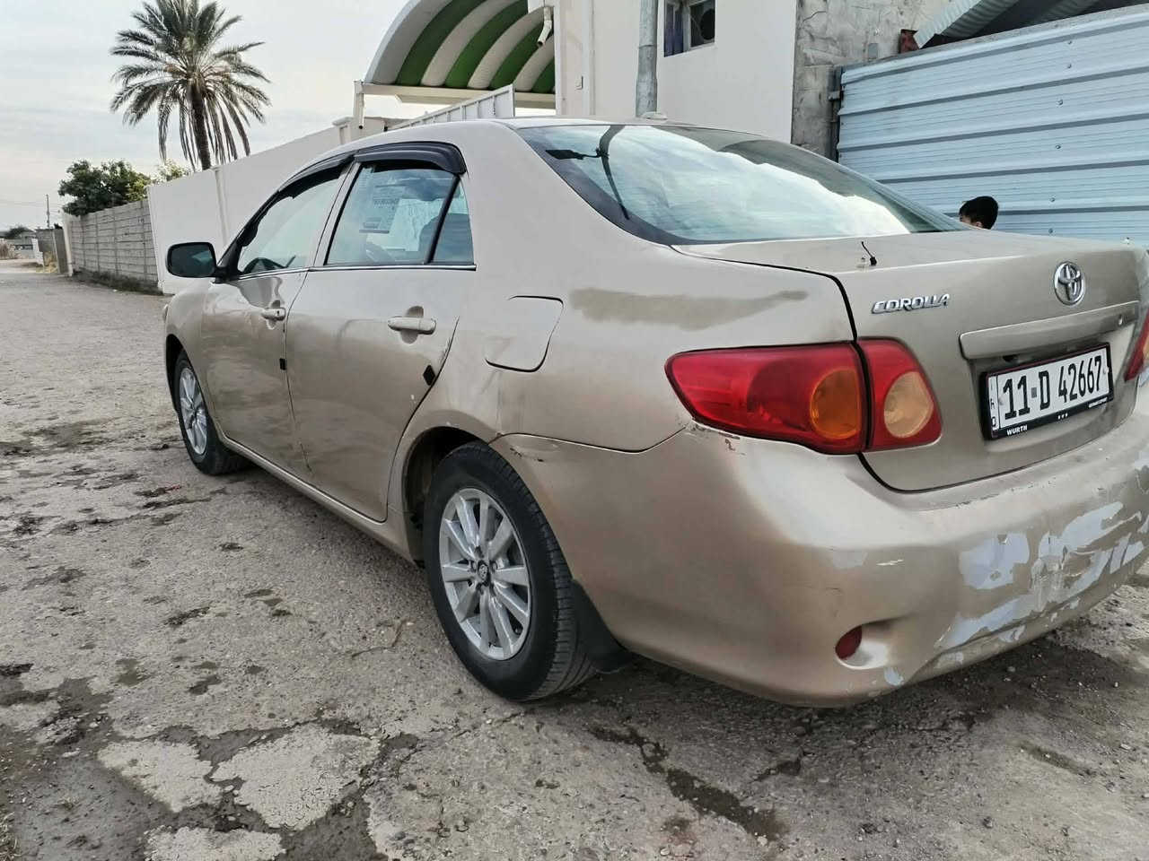 السلام عليكم
للبيع كورلا وارد أمريكي موديل 2009 رقم بغداد بسمي سنويه السيارة جاهزه مابيه اي نقص سياره محرك ١٨٠٠ حادثه مال امريكه تبديل جاملغ امامي بدون دواخل وبدون ايرباك السيارة جارده يرادله صبغ فقط رقم الهاتف ***********/***********
