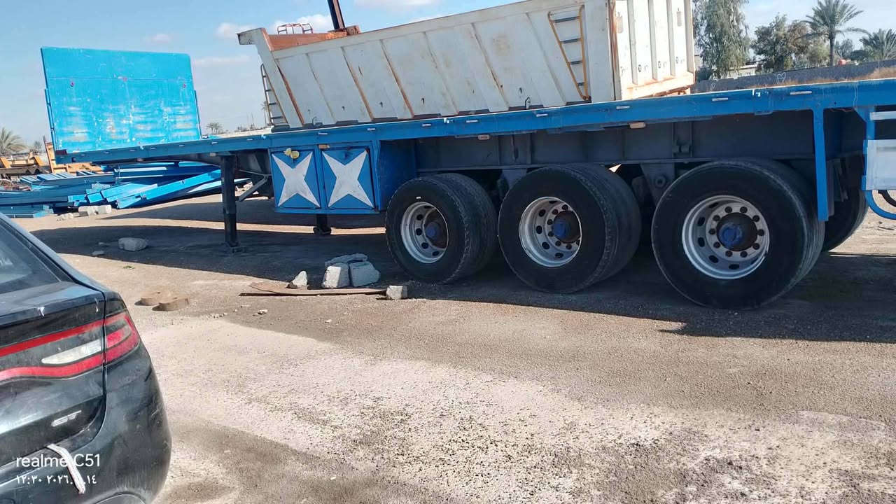 عربانه الماني محدده 3محاور طول 13و60 تايرات نص عمر مكاني بغداد ابوغريب السعر 60 وبيه مجال رقم الهاتف /***********
