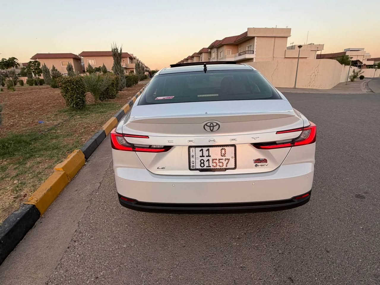 كامري 2025 leهايبرد وكالة عبد اللطيف جميل 
رقم بغداد 
بانوراما 
كاميرات 
برده 
ويل ١٨
ماشية19500كم
 مكفولة من الشخط والرصعه السياره بحالة الوكاله 
السعر 29500$ وبي مجال بسيط
للاستفسار  ‭***********‬
م/ مكان السياره باربيل

