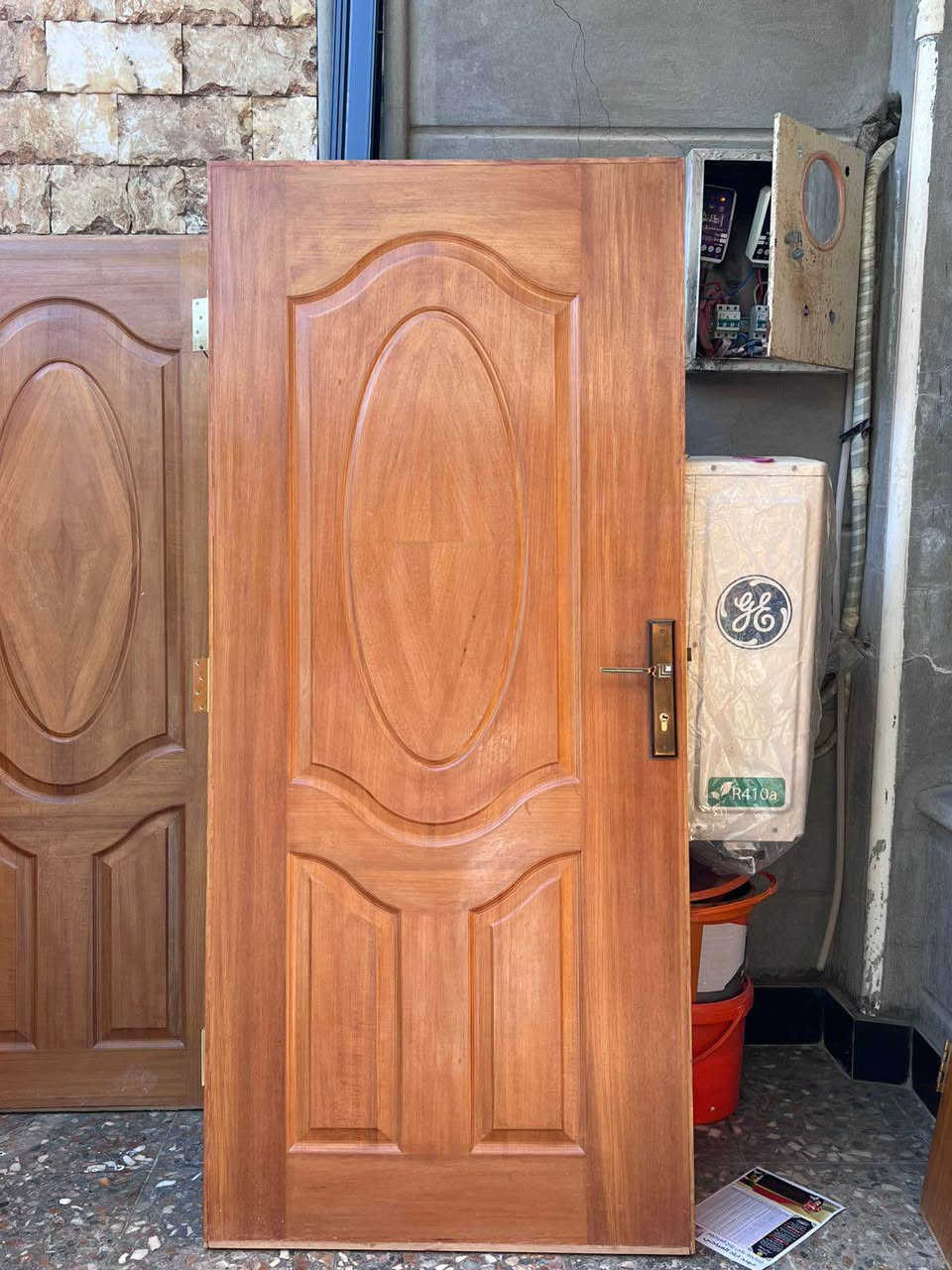 ابواب صاج خشب عدد ٥ ابواب نظافة مثل مواضح بالصور بدون چرچوبة فقط باب والقياسات مرفقة مع الصور الاقفال شغالات قيم بما يرضي الله واخذ مكاني                       بغداد - محمودية للاستفسار               ‭             ٠٧٧٦ ٢٣٤١٨٢١‬ بغداد, العراق
