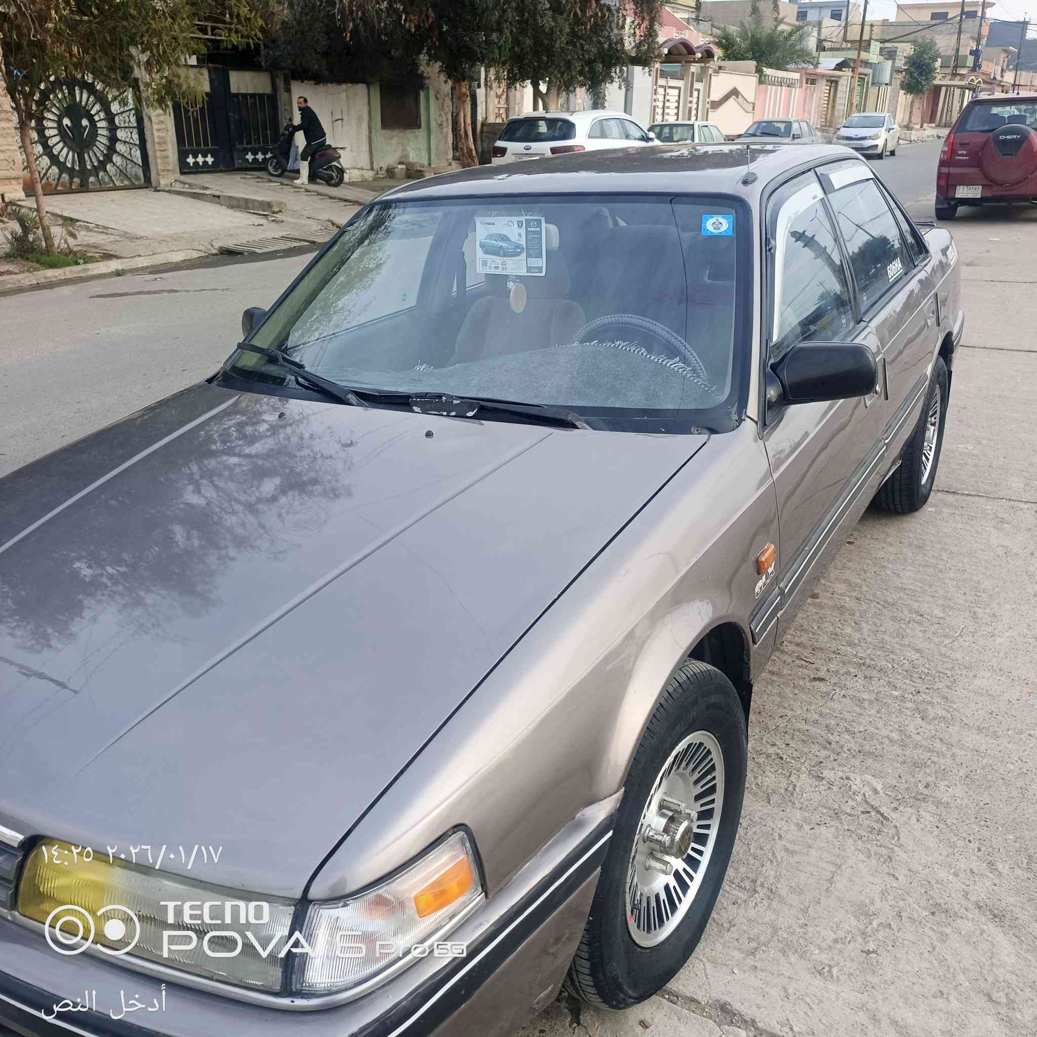 مازده لبيع 626 موديل 91 كير ومحرك بشرط جمات كهرب مريات كهرب قفل 🔒 مركزي ستيرن بور كجات كهربائيات كلها شغاله ويل كب رقم 📱 دولي بسمي كربون بانزين صبغ عام جماليه بدون ضرر السعر 44 وبي مجال ‏‪***********‬‏
***********
