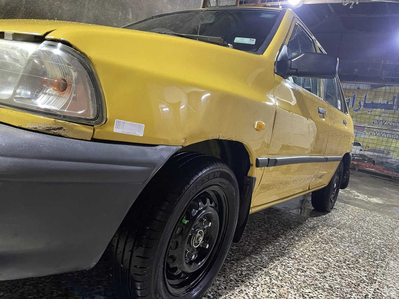 سلام عليكم
سايبه 2013 بسمي سيارة بيهه صبغ جاملغ

امامي ليمنه باقي سيارة مكفولة كير ومحرك 

مكفولات صدر امامي خلفي جديد وتخم تاير 

جديد كهربائيات كلهه شغاله تدفئه تبريد شغال

شواصي نضيفه سنويه بسمي مصفره هـيئه وغرامات 

مكان سيارة بغداد ***********
