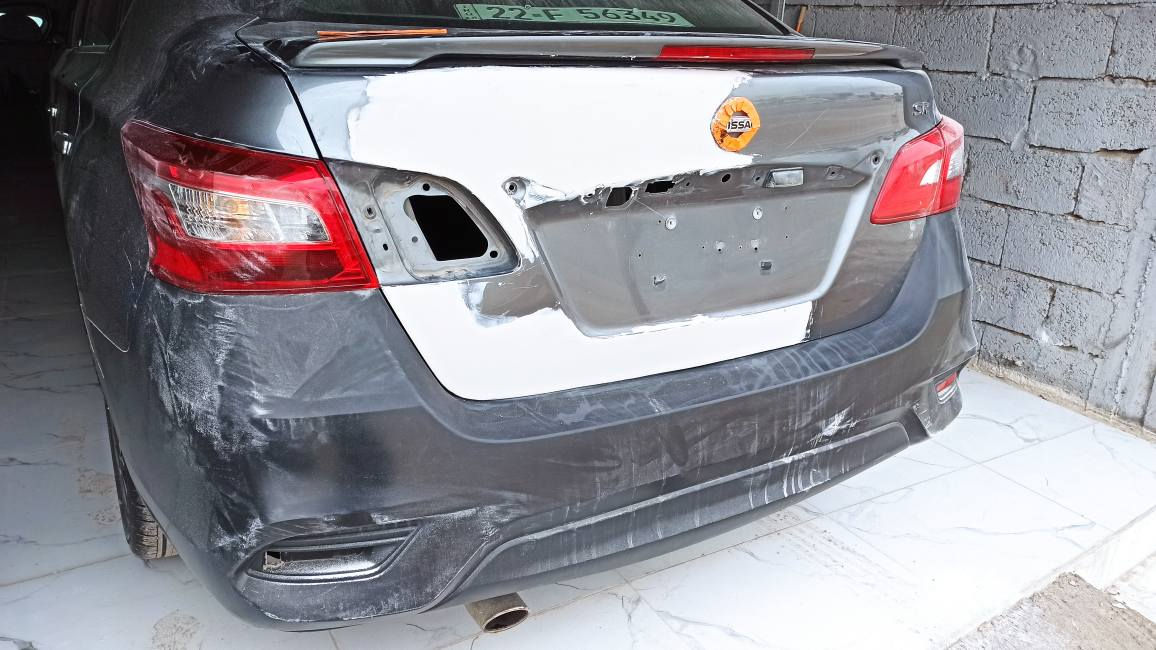 تم صبغ 4 قطع نيسان سنترا لون نفطي  
صور قبل وبعد الشغل 

اسطه محمد الصباغ 
حساب تيك توك ( https://www.tiktok.com/@eng.me4?_r=1&_t=ZS-93Cui3vbecu )محمد الصباغ 
*********** كركوك, العراق
