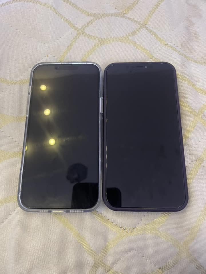 جهازين  13 برو ماكس و 12 برو ماكس 13 امبدل شاشه وبطاريه وضهر وفيس ايدي واكف والكامره لماميه واكفه    و 12 امبدل شاشه فقط وفيس ايدي واكف وضهر مكسور فقط عنوان البصره تنوّمه رايدهن 2 750 وبي مجال للتصال ***********. أجهزه مال بيت
